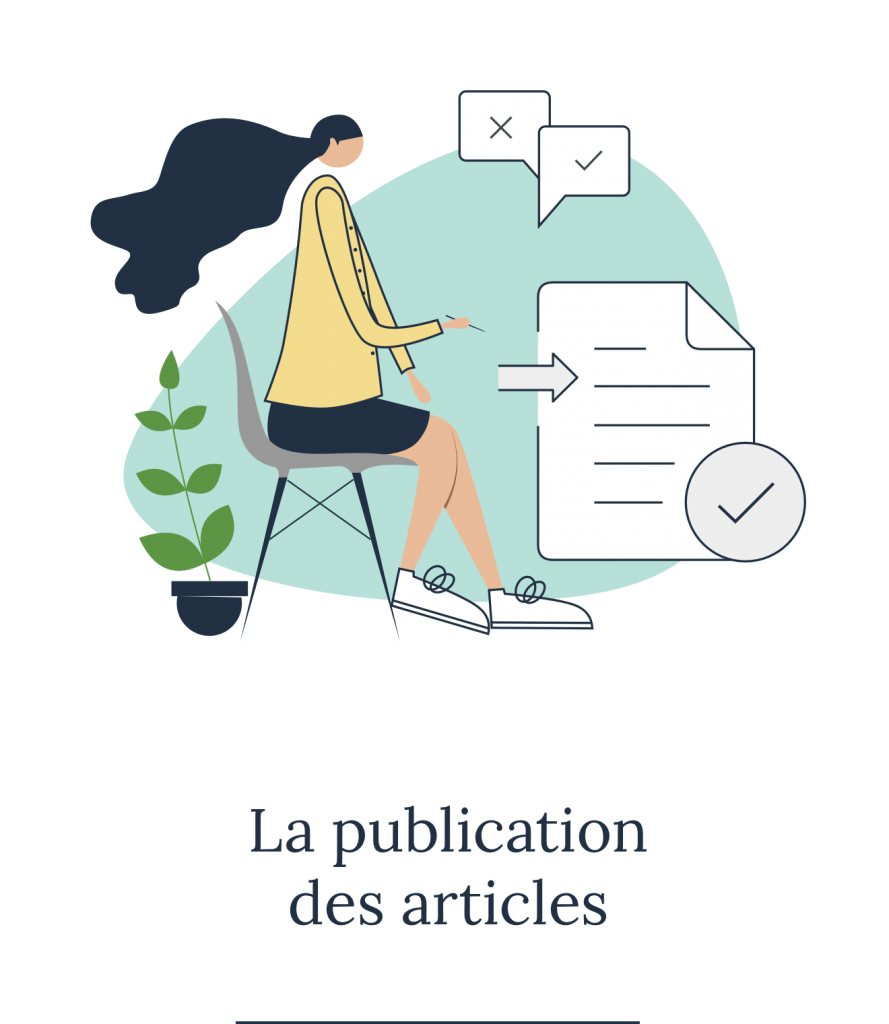 La publication des articles